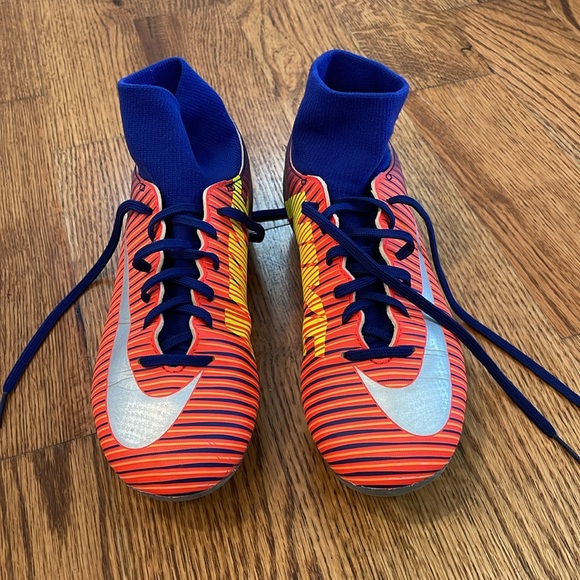 Boy’s Nike Mercurial Vapor Superfly 5 DF FG ACC Soccer Cleats. Size 2.5Y. - Picture 2 of 13